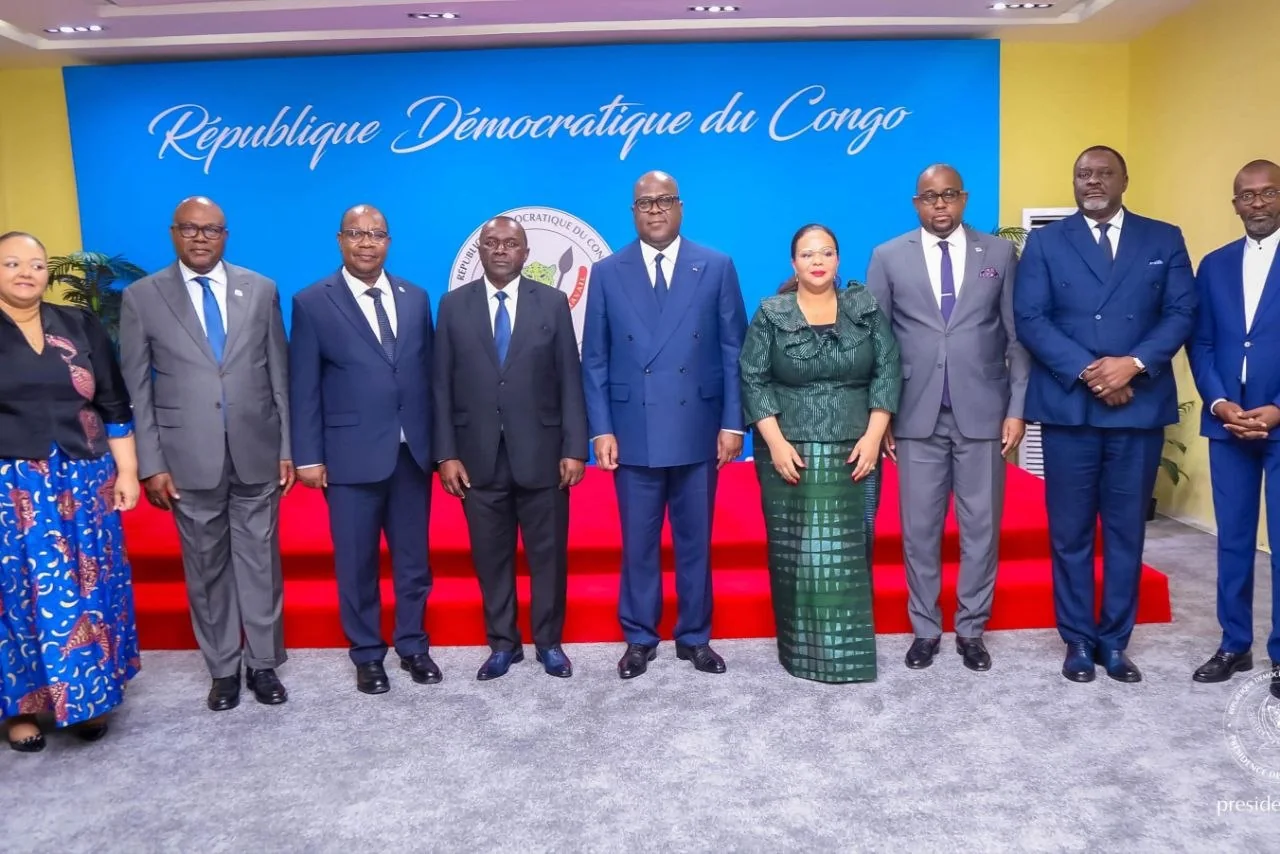 Félix-Antoine Tshisekedi échange avec une délégation de la CEEAC sur la paix et l’intégration régionale
